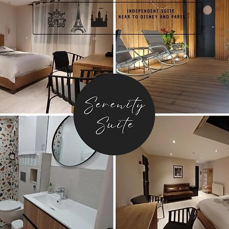 Serenity Indepedent Suite Near To Disneyland & Paris Bussy-Saint-Georges Bagian luar foto